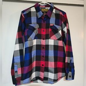 NEW Womens Dixxon Flannel Company The Liberty or Death Size Large RARE MAGA